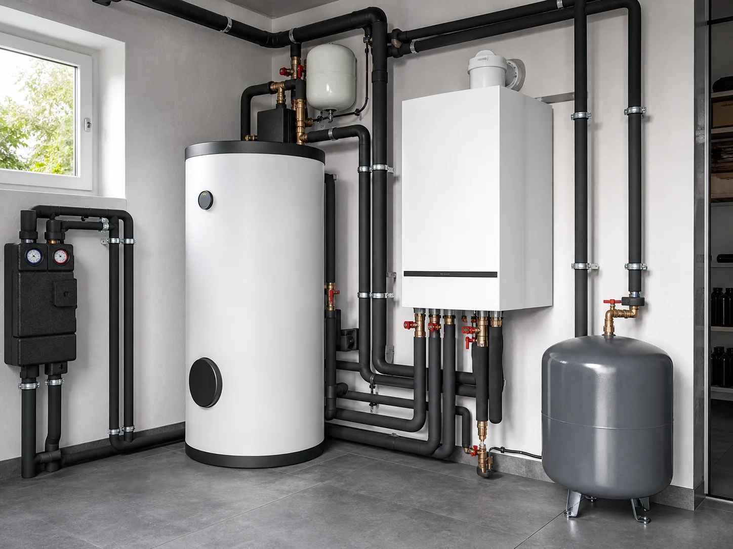 Modernisierte Heizungsanlage als Beispielprojekt